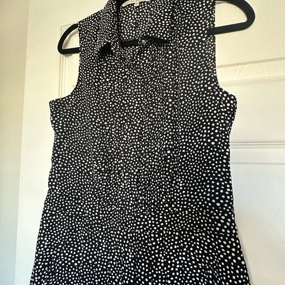Black and White Polka Dot Dress - Picture 5 of 5